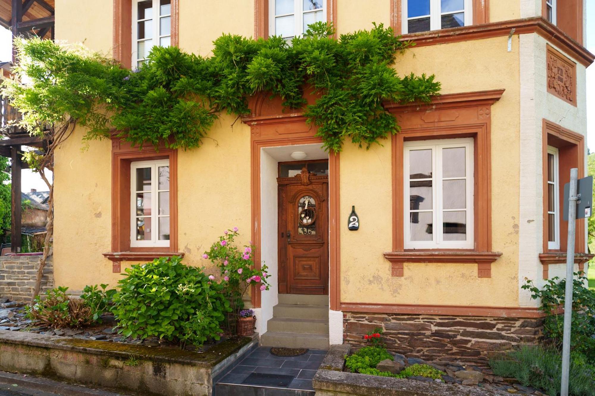 Апартаменты Dinkel Haus An Der Mosel Трабен-Трарбах Экстерьер фото